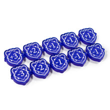 Lorcana - Transparent Acrylic Tokens - Bundle Set – Single-Sided