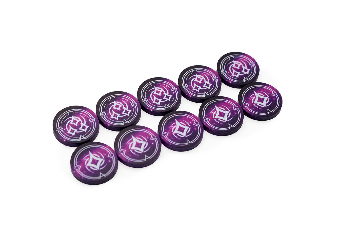 Lorcana - Full Color Acrylic Tokens - Lore Set - Double-Sided