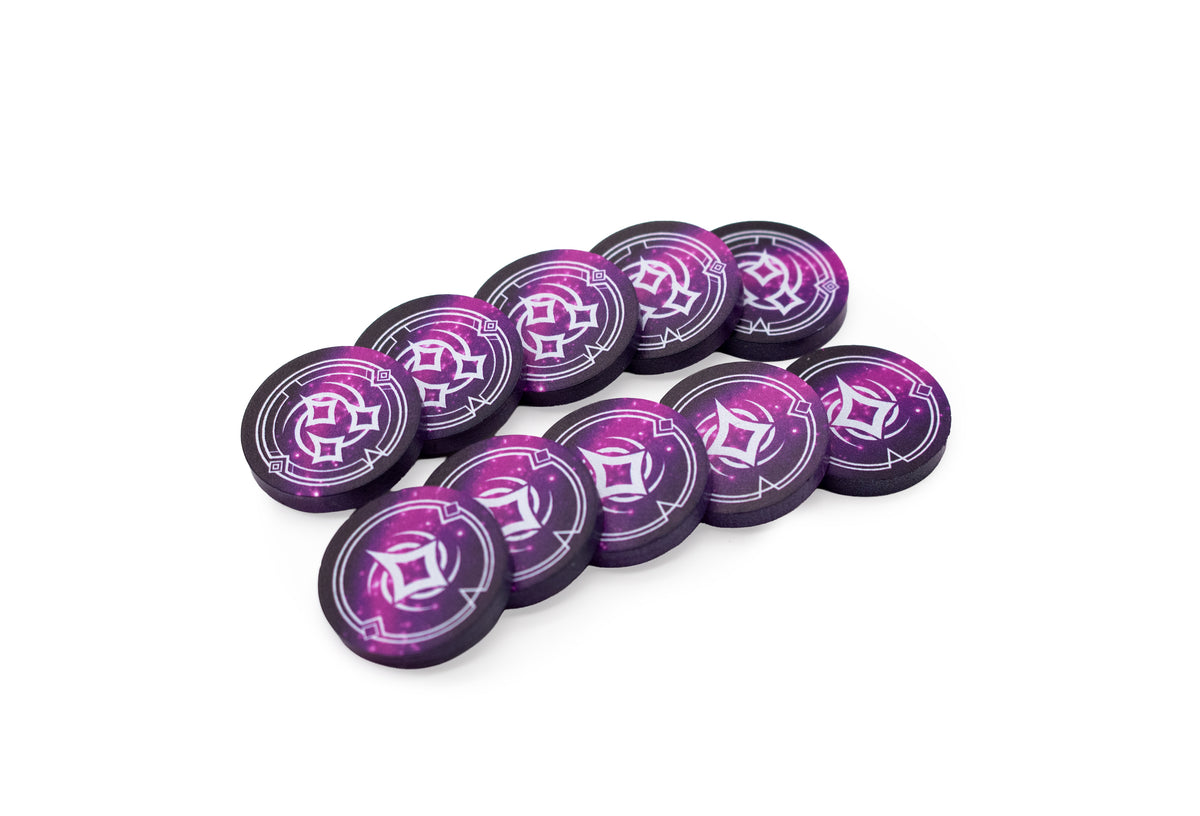 Lorcana - Full Color Acrylic Tokens - Lore Set - Double-Sided