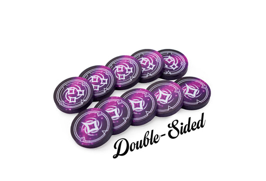 Lorcana - Full Color Acrylic Tokens - Lore Set - Double-Sided