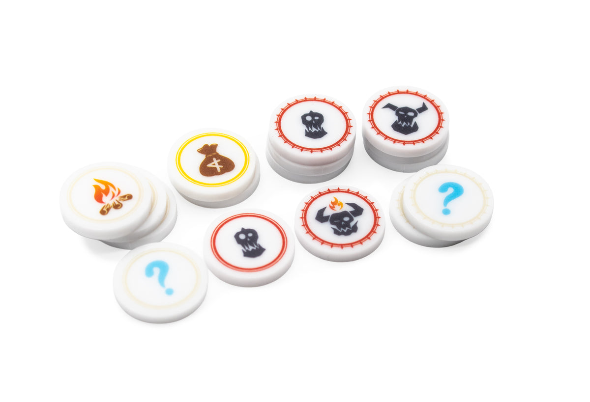 Slay the Spire - Acrylic Map Token Set - Double-Sided