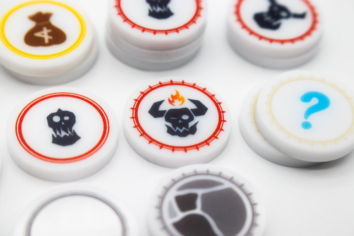 Slay the Spire - Acrylic Map Token Set - Double-Sided