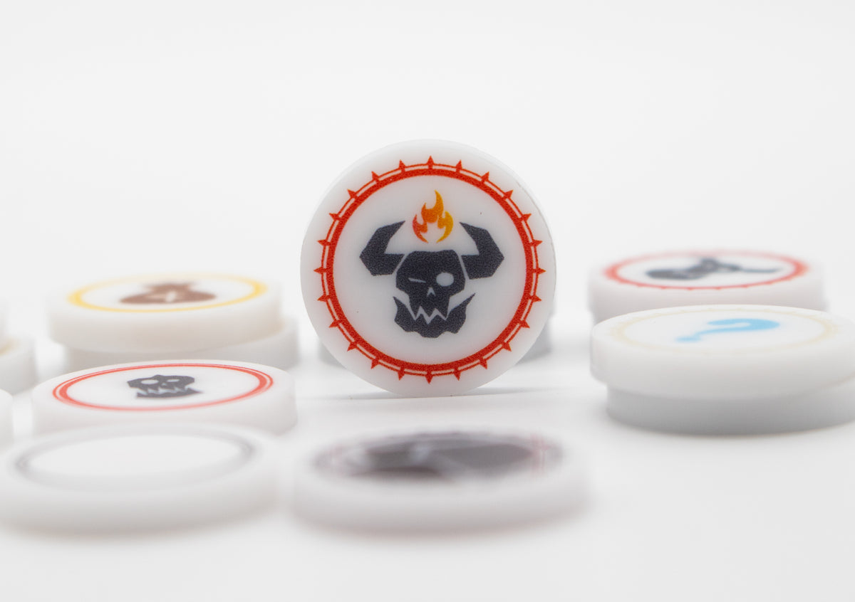 Slay the Spire - Acrylic Map Token Set - Double-Sided