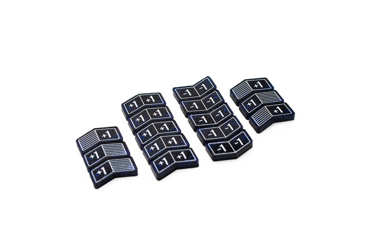 Star Wars Unlimited - 55 Full Color Acrylic Tokens - Bundle Set – Double-Sided