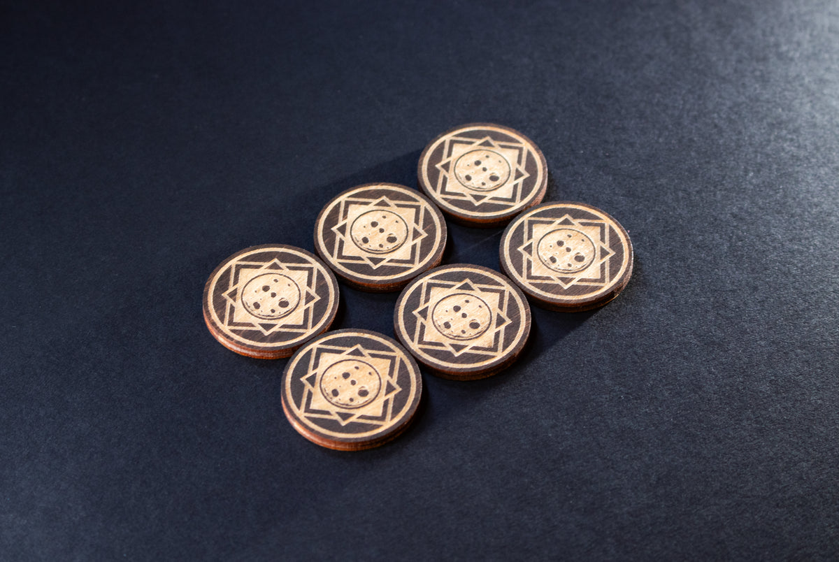 Arkham Horror LCG Moon Chaos Tokens - Set of 6