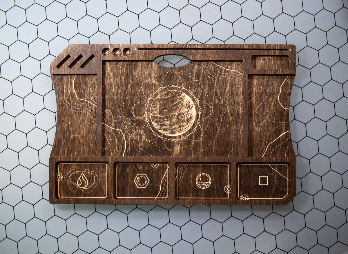 Dune: Imperium / Uprising Player Board - Kona Wood Stain