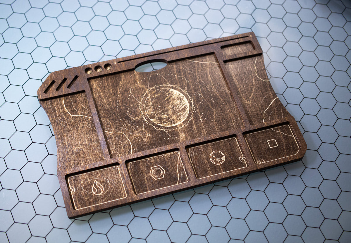 Dune: Imperium / Uprising Player Board - Kona Wood Stain