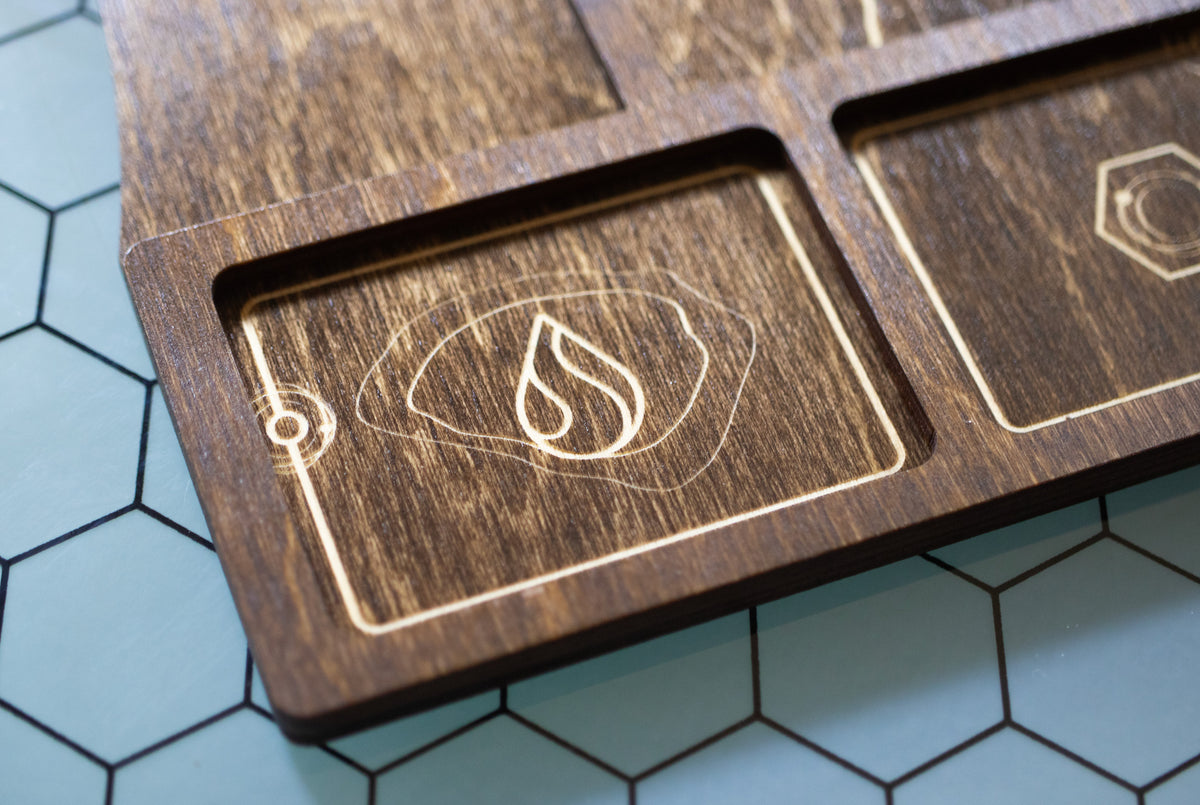 Dune: Imperium / Uprising Player Board - Kona Wood Stain