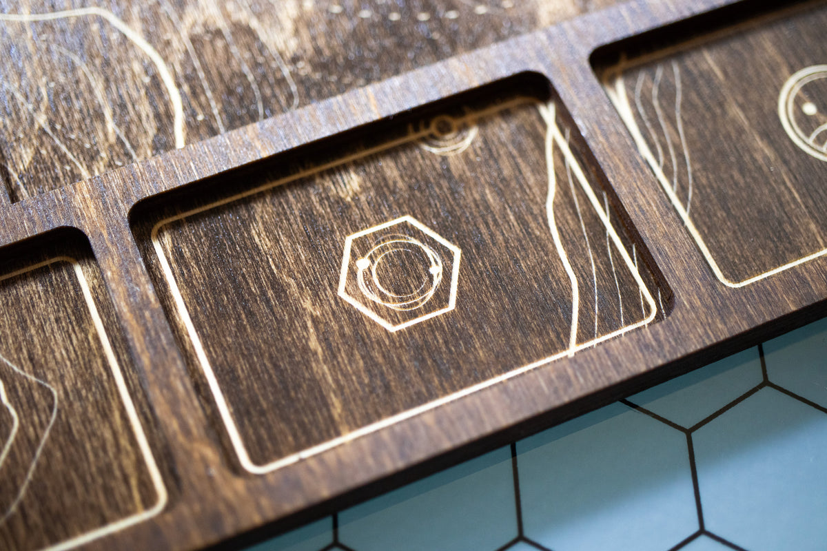 Dune: Imperium / Uprising Player Board - Kona Wood Stain