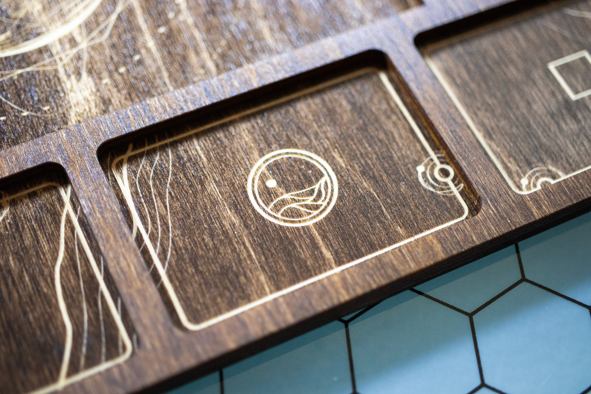 Dune: Imperium / Uprising Player Board - Kona Wood Stain
