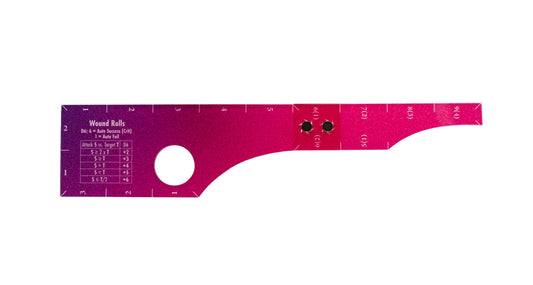 Warhammer 11th Edition - Wargaming Measuring Ruler - Compatible with Warhammer and other Miniature Games - Pink