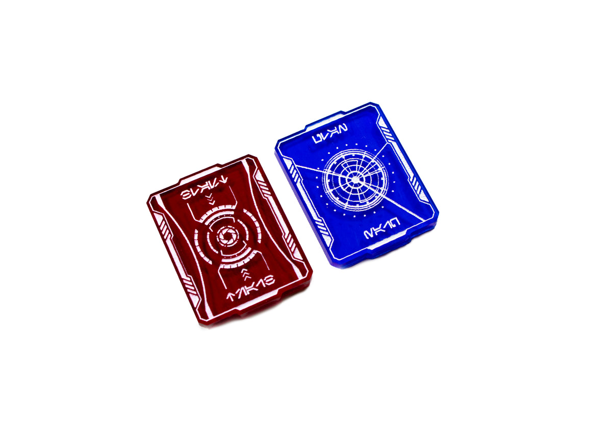 Star Wars Unlimited - Twin Suns Transparent Acrylic Tokens – Single-Sided