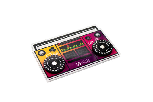 Cataclysm Arcade compatible | Purple Boom Box Health and Level Magnetic Dial Tracker