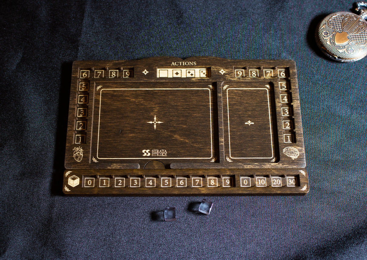 Arkham Horror LCG Resource Bank Add-on – Cognac and Kona Colors