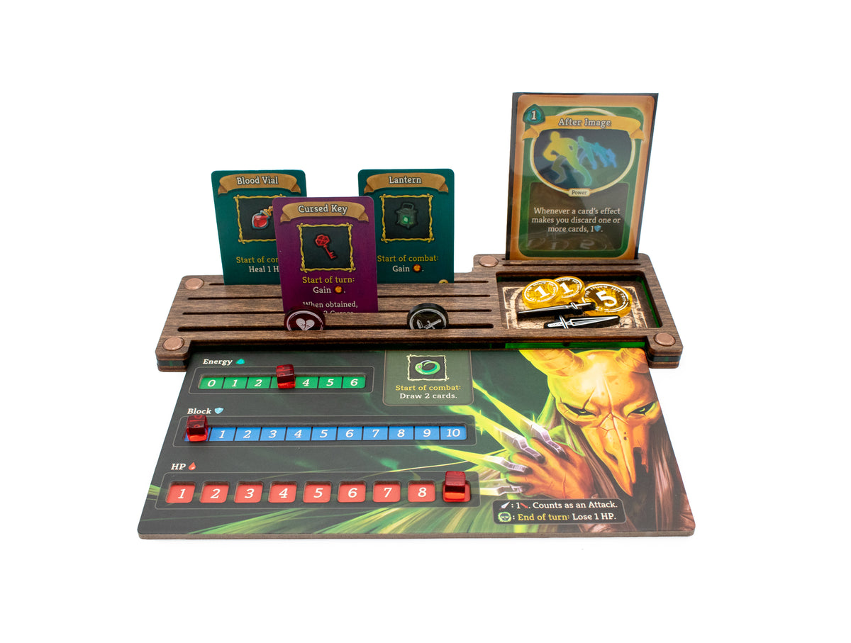 Slay the Spire - Wooden Player Boards - Kona Color