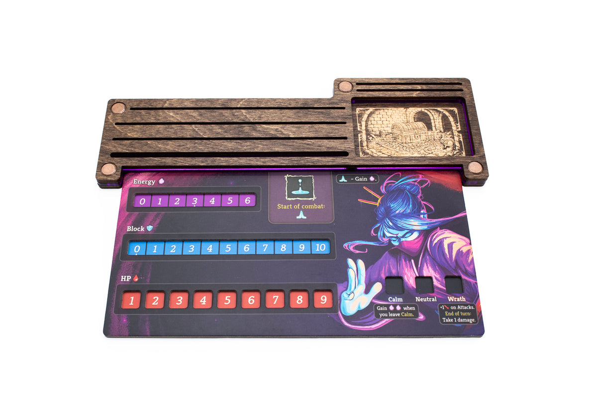 Slay the Spire - Wooden Player Boards - Kona Color