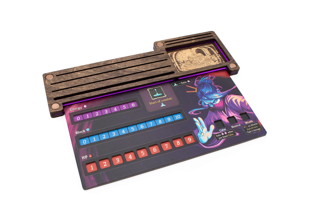 Slay the Spire - Wooden Player Boards - Kona Color