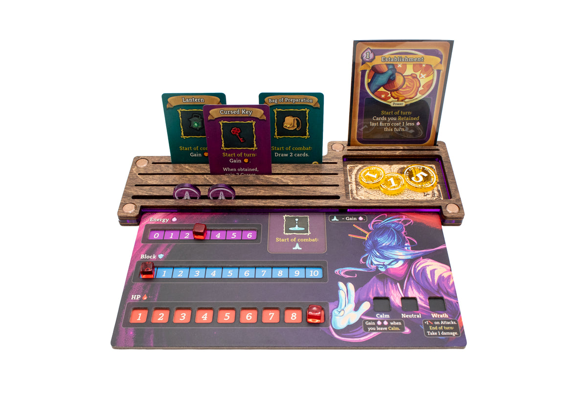 Slay the Spire - Wooden Player Boards - Kona Color
