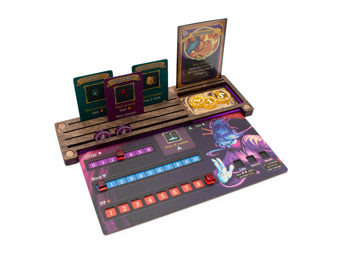 Slay the Spire - Wooden Player Boards - Kona Color