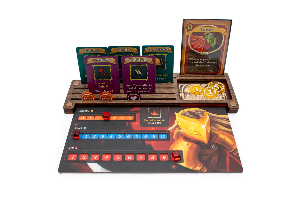 Slay the Spire - Wooden Player Boards - Kona Color