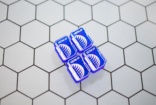 Star Wars Unlimited - Shield Transparent Acrylic Tokens – Single-Sided