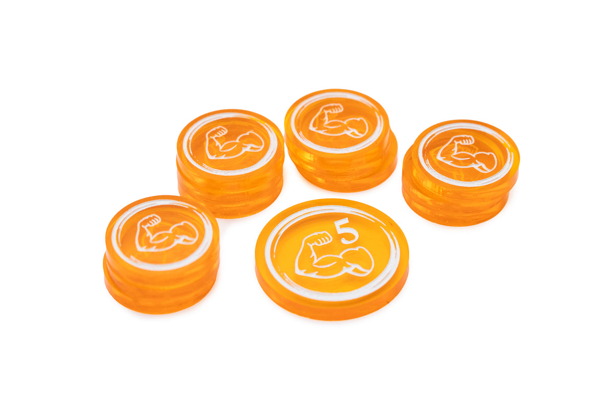 Slay the Spire - Acrylic Token Sets - Single-Sided