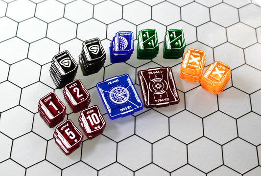 Star Wars Unlimited Tokens - 42 Acrylic Twin Suns Expansion Counters